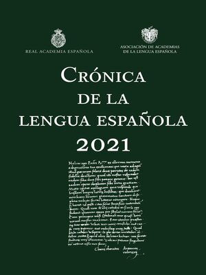 cover image of Crónica de la lengua española 2021